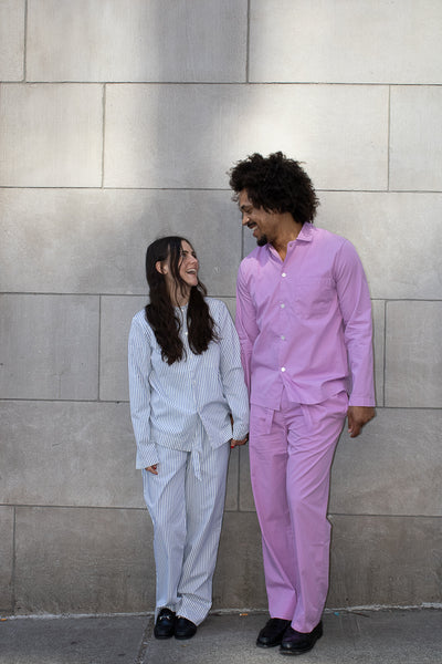 Tekla Pyjamas Set in Purple Pink – ODESSA Tekla Pyjamas Set in Purple Pink – ODESSA