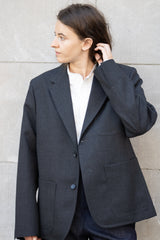 Sofie D'Hoore Carmina Blazer in Charcoal