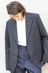 Sofie D'Hoore Carmina Blazer in Charcoal
