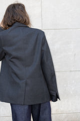 Sofie D'Hoore Carmina Blazer in Charcoal
