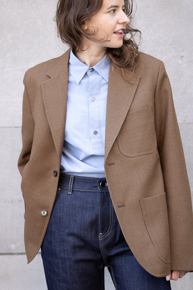 Sofie D'Hoore Carmina Blazer in Tobacco