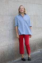 High Sport Geo Kick Pant in Red