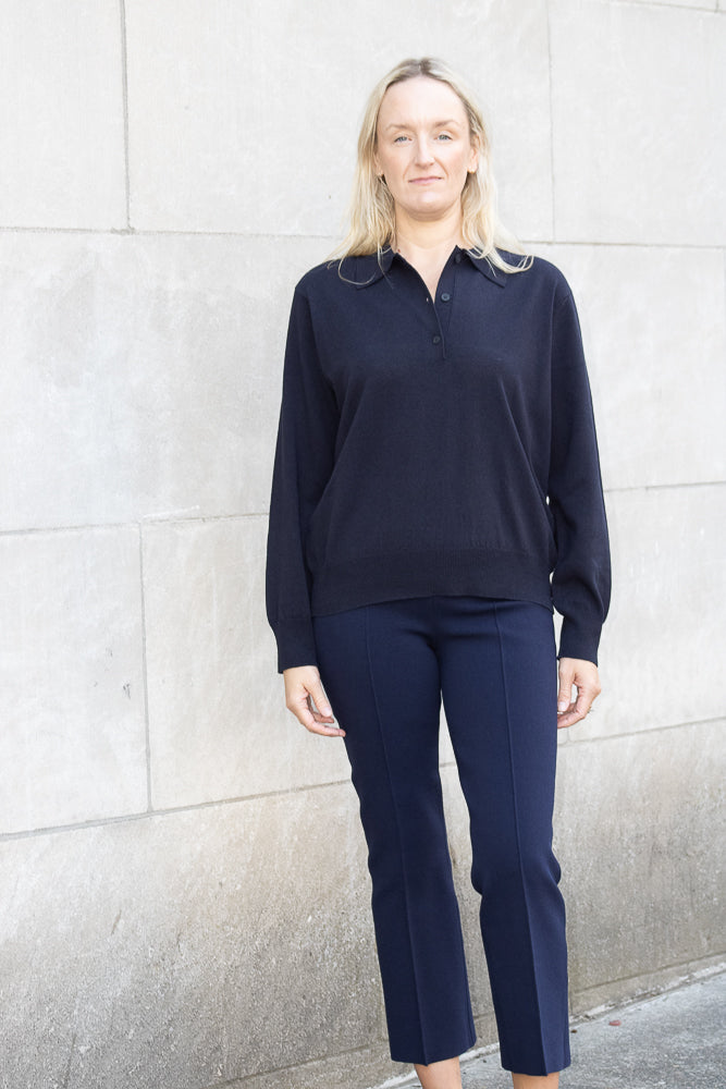 High Sport Sid Polo in Navy