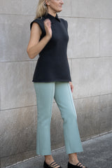High Sport Geo Kick Pant in Sage