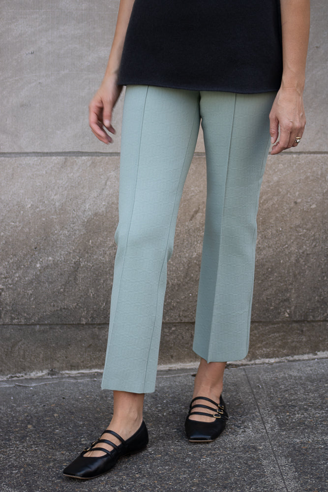 High Sport Geo Kick Pant in Sage