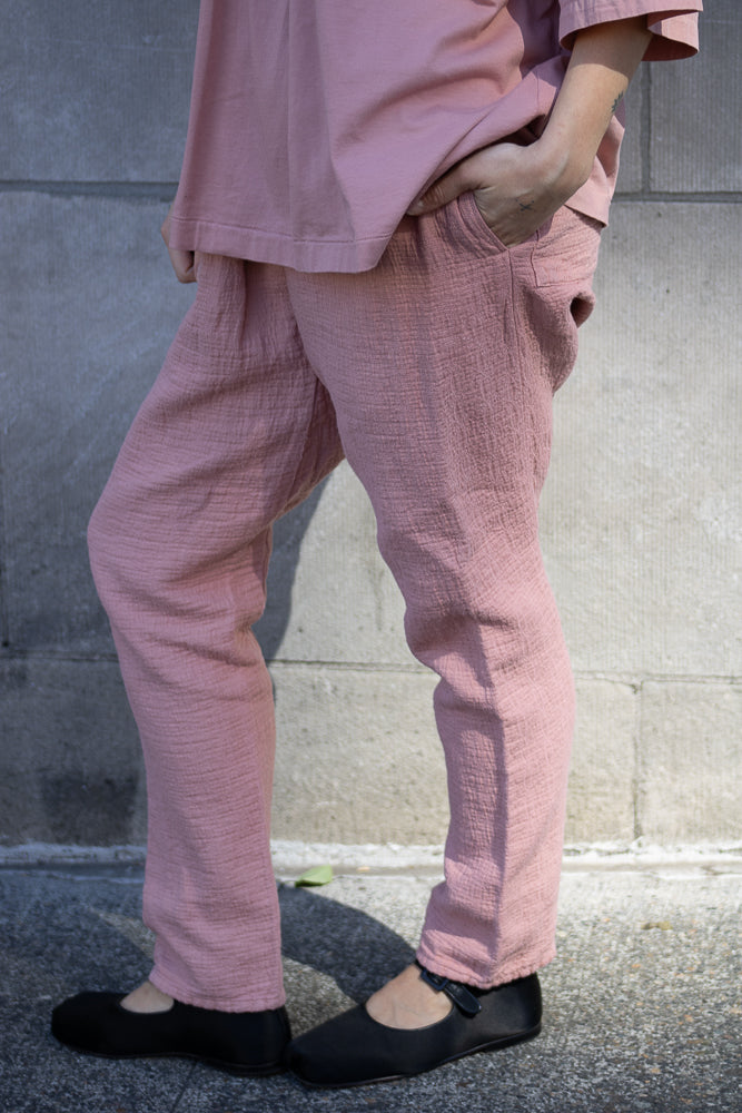 Cosmic Wonder Flower of Life Pant in Rose Crystal