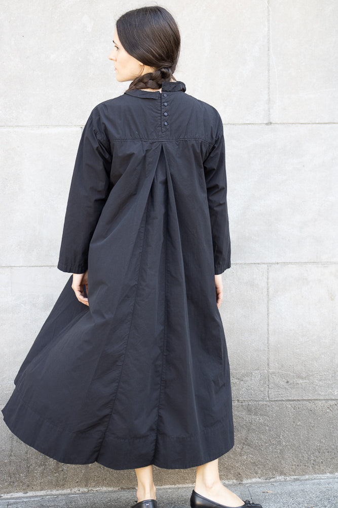 Cosmic Wonder Frilled Dress in Black