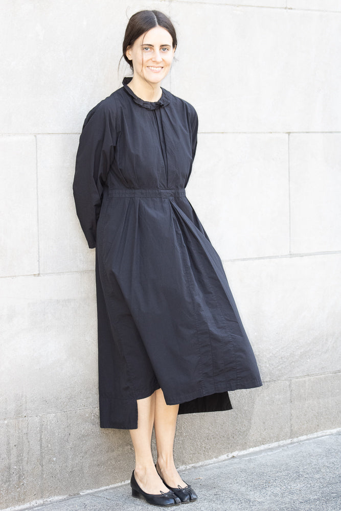 Cosmic Wonder Frilled Dress in Black