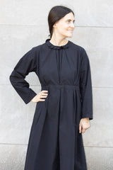 Cosmic Wonder Frilled Dress in Black