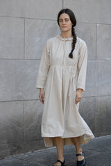 Cosmic Wonder Frilled Dress in Citron Ash