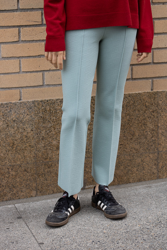 High Sport Geo Kick Pant in Sage