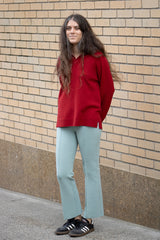 High Sport Geo Kick Pant in Sage