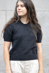&Daughter Wicklow T-Shirt in Charcoal