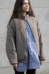 Véritécoeur Padded Blouson in Brown