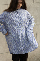 Véritécoeur Blue Flower Shirt