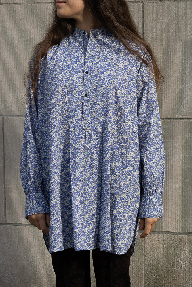 Véritécoeur Blue Flower Shirt