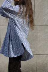 Véritécoeur Blue Flower Shirt