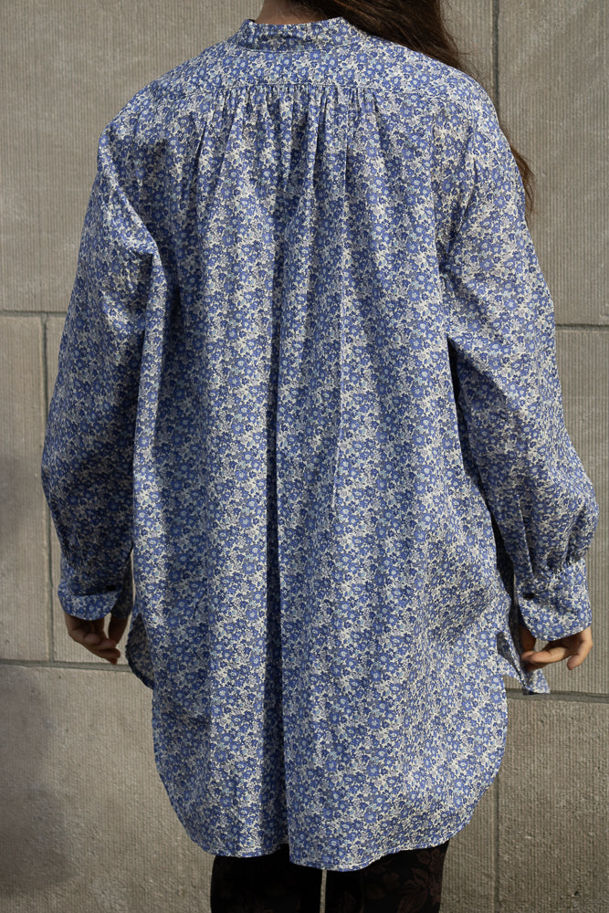 Véritécoeur Blue Flower Shirt