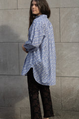 Véritécoeur Blue Flower Shirt