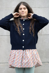 &Daughter Ada Cardigan in Navy