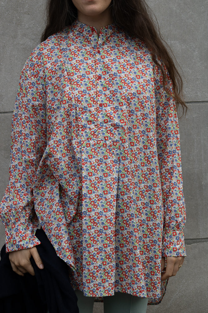 Véritécoeur Red Flower Shirt