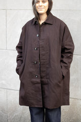 Véritécoeur Waxed Coat in Brown