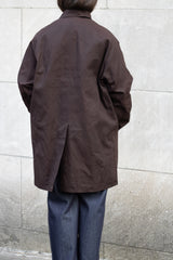 Véritécoeur Waxed Coat in Brown