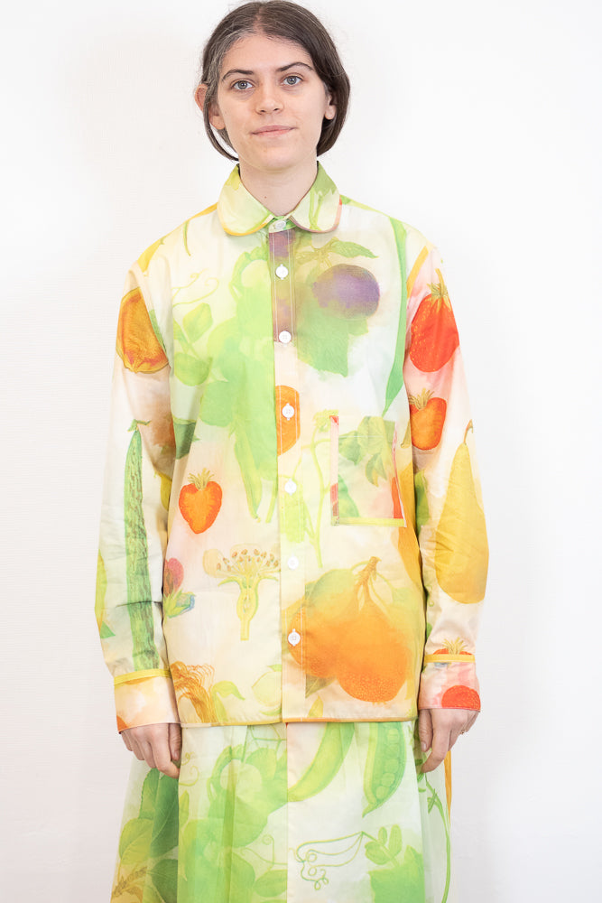 Dudley Coppice Shirt in Garden Print