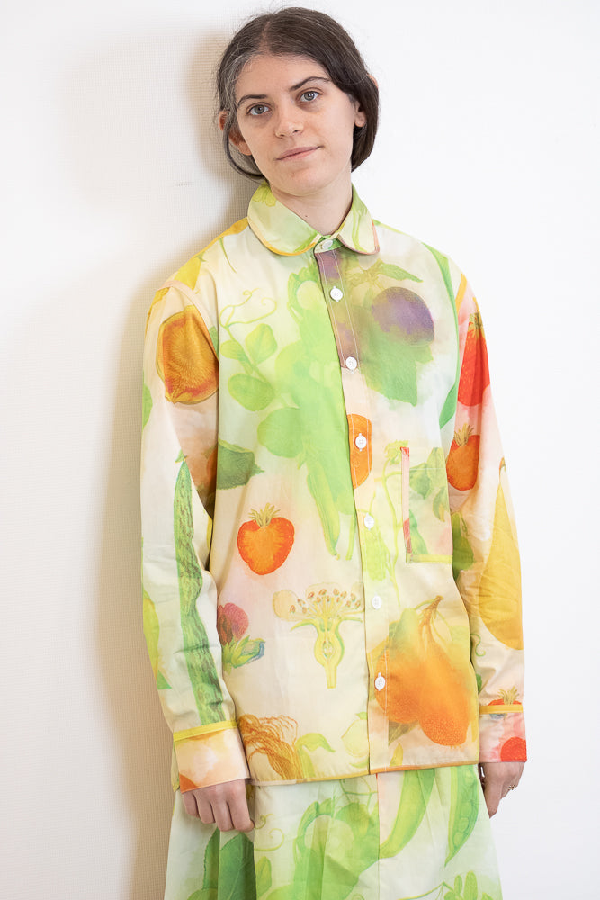 Dudley Coppice Shirt in Garden Print
