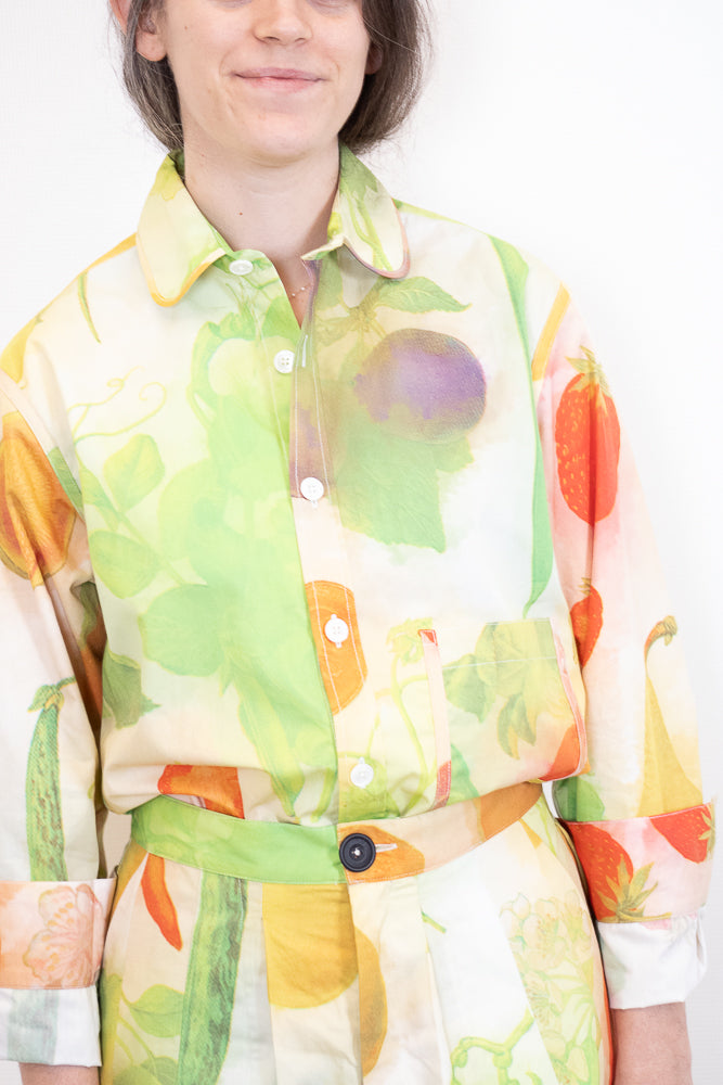 Dudley Coppice Shirt in Garden Print