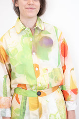 Dudley Coppice Shirt in Garden Print