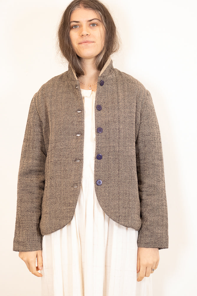 Runaway Bicycle Leo Jacket in Herringbone