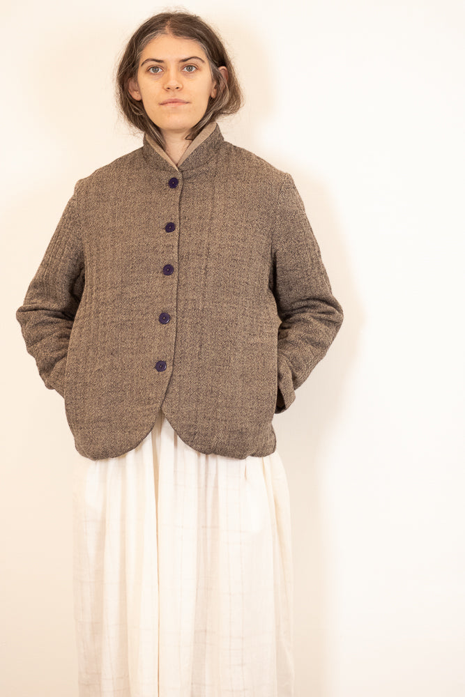 Runaway Bicycle Leo Jacket in Herringbone