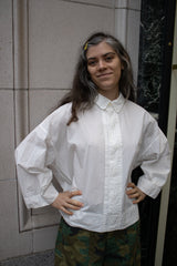 Véritécoeur Boxy Shirt in White