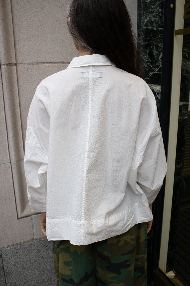 Véritécoeur Boxy Shirt in White
