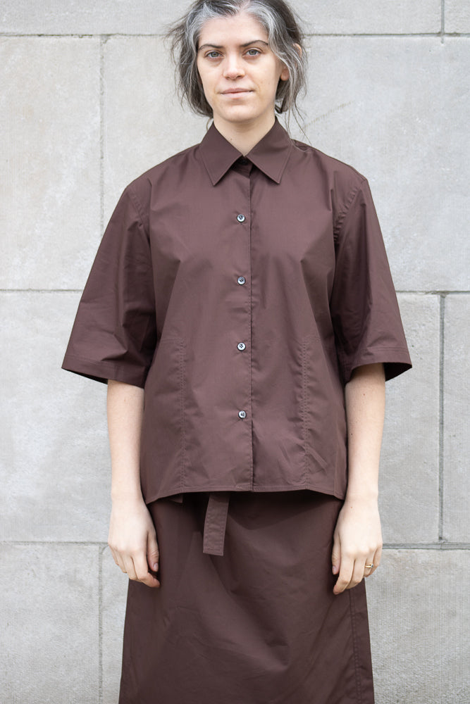 トップス SOFIE D'HOORE BASIL-DSW Sofie D'Hoore - BISCAY Short Sleeve Shirt - MINT