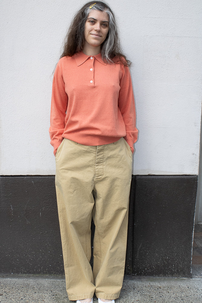 Véritécoeur Work Pants in Beige