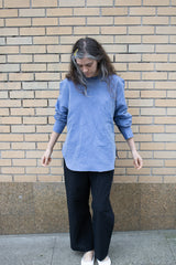 Sofie D'Hoore Barel Top in Blue Jeans