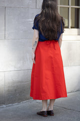 Casey Casey A-Line Skirt in Flame