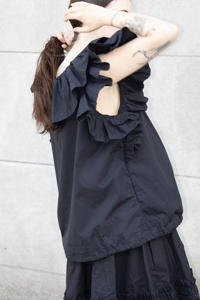 Casey Casey FrouFrou Top in Black