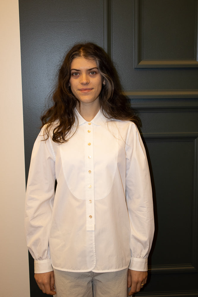A'Court Edith Blouse in White