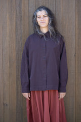 Casey Casey Biggy Shirt in Ebony