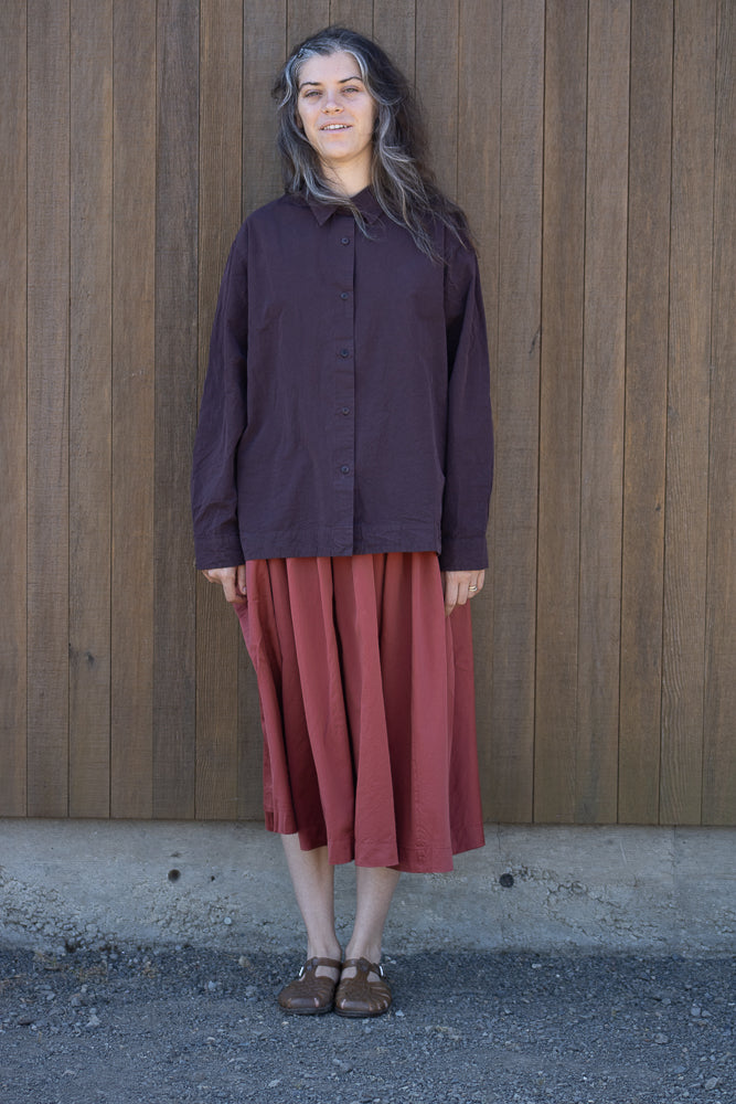 Casey Casey Biggy Shirt in Ebony