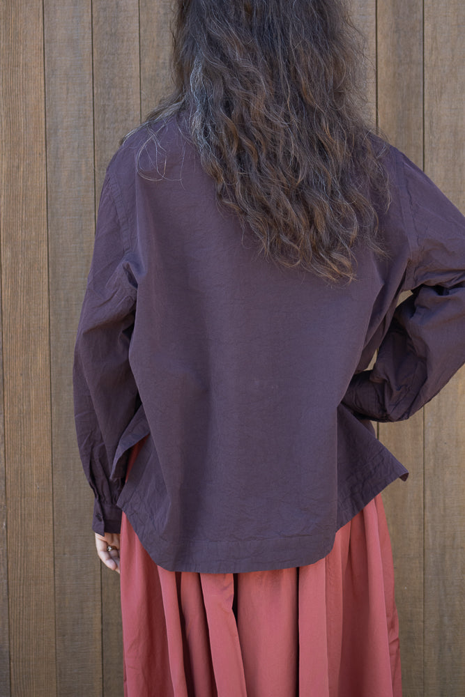 Casey Casey Biggy Shirt in Ebony