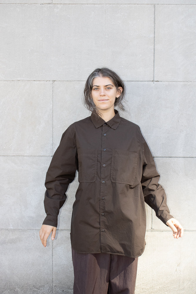 Casey Casey Ikla Pocket Shirt in Earth