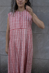 Véritécoeur Red Check Dress