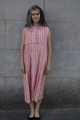 Véritécoeur Red Check Dress