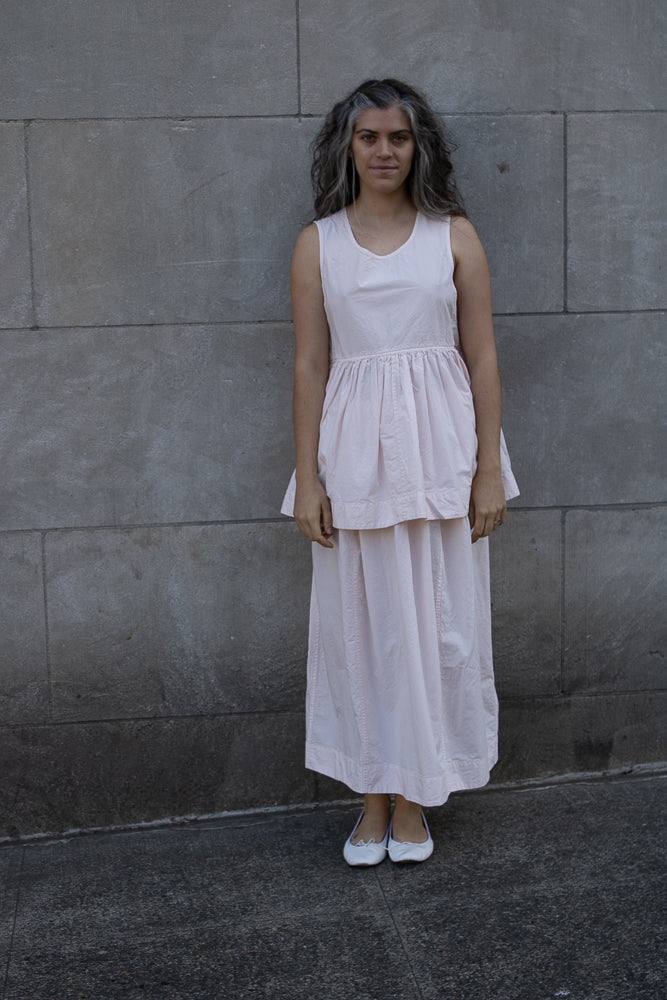 Véritécoeur Barrel Skirt in Pink