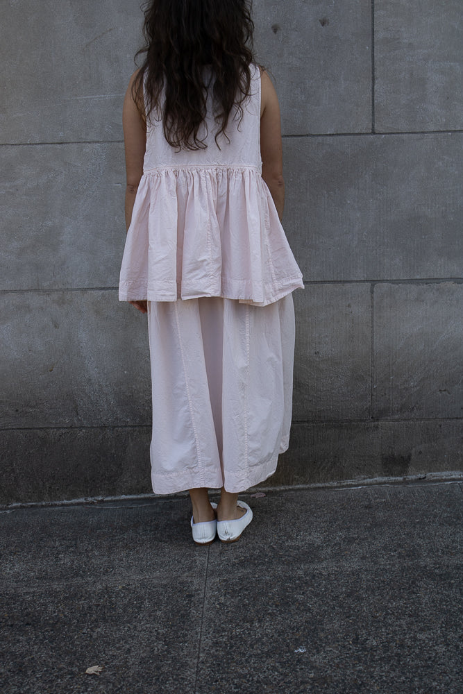 Véritécoeur Barrel Skirt in Pink