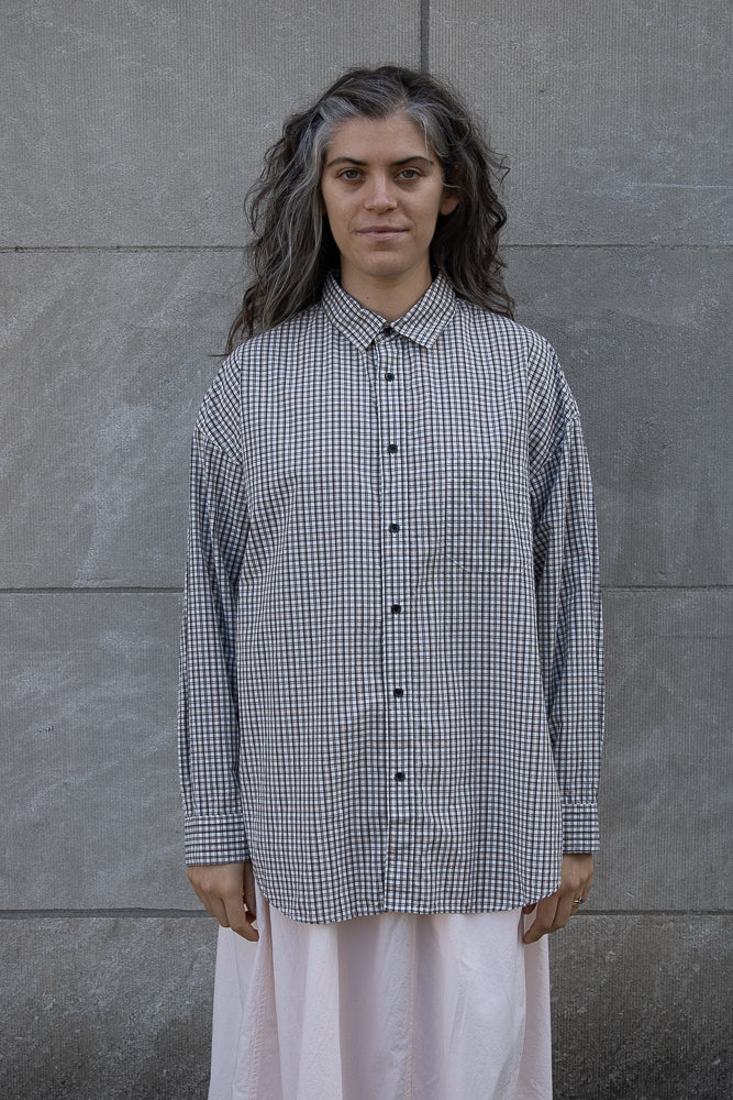 Véritécoeur Black Check Shirt